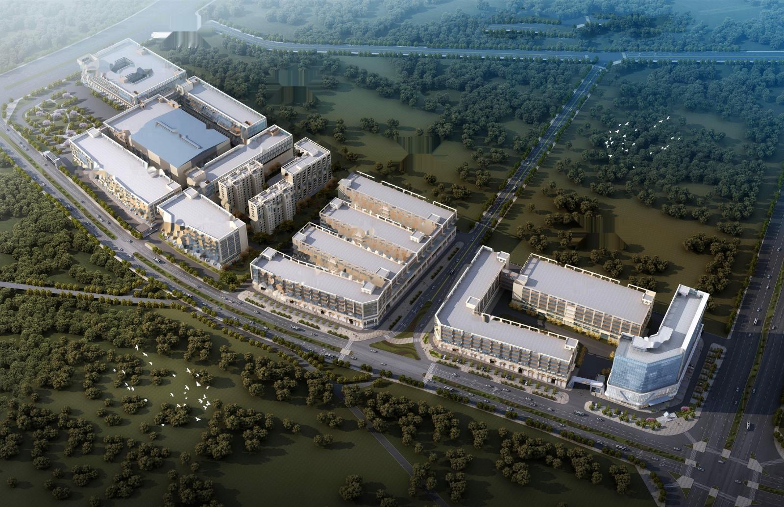 Factory campus master plan